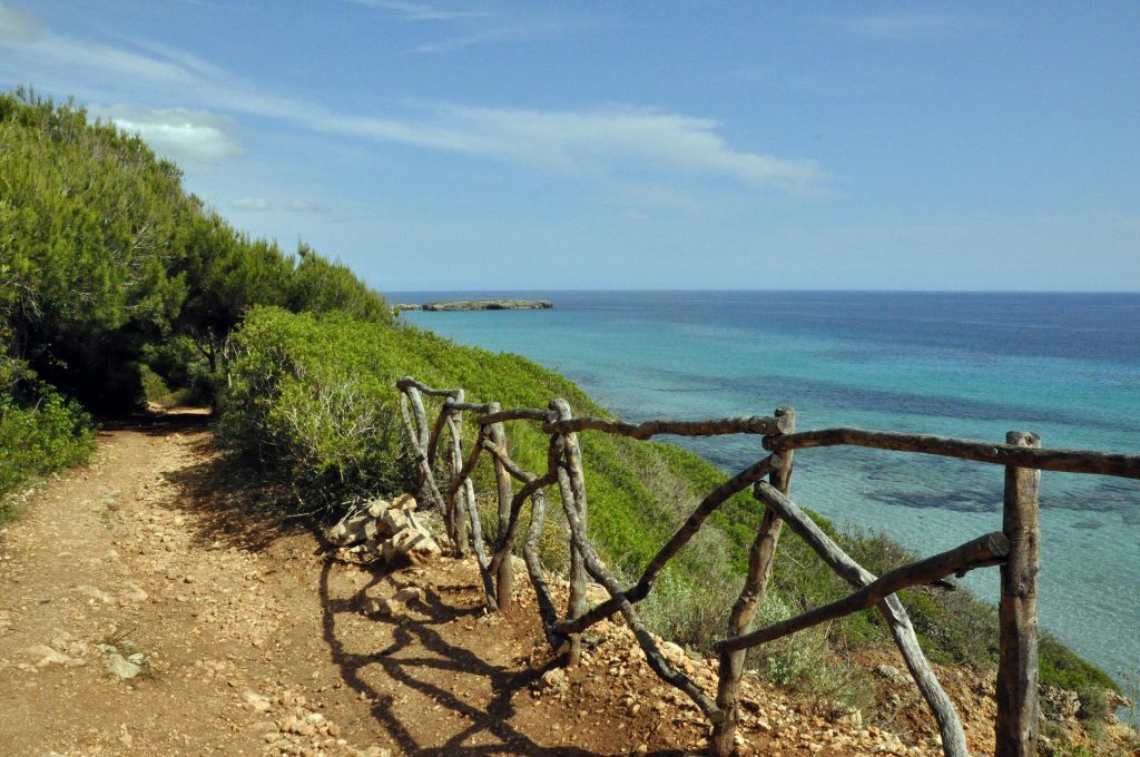 camí de cavalls en Menorca